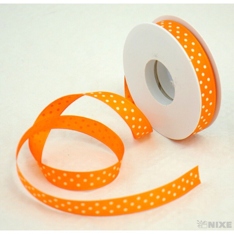 STUHA PUNTÍK N 15mmx25m*ORANŽOVÁ 248