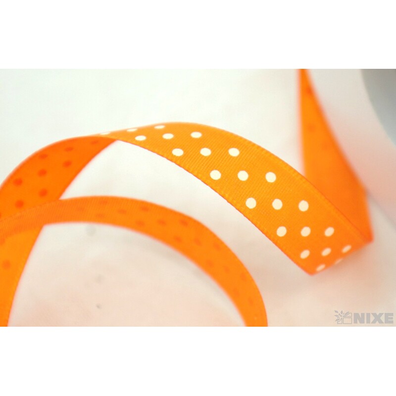 STUHA PUNTÍK N 15mmx25m*ORANŽOVÁ 248