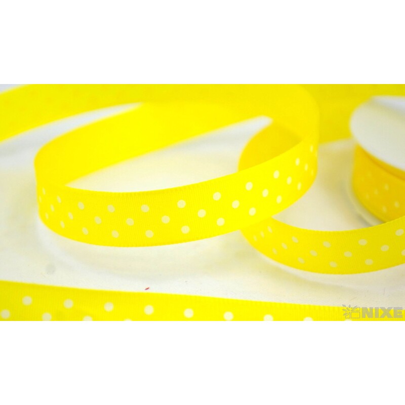 STUHA PUNTÍK N 15mmx25m*ŽLUTÁ 207
