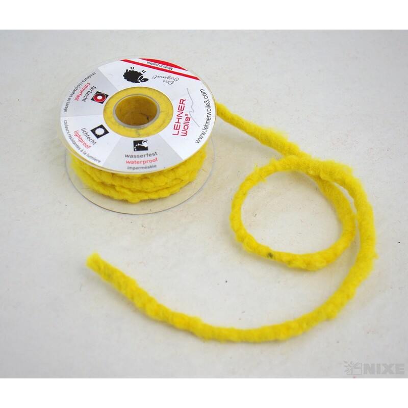 STUHA PLSTĚNÁ DRÁT 10mmx7m*ŽLUTÁ V+