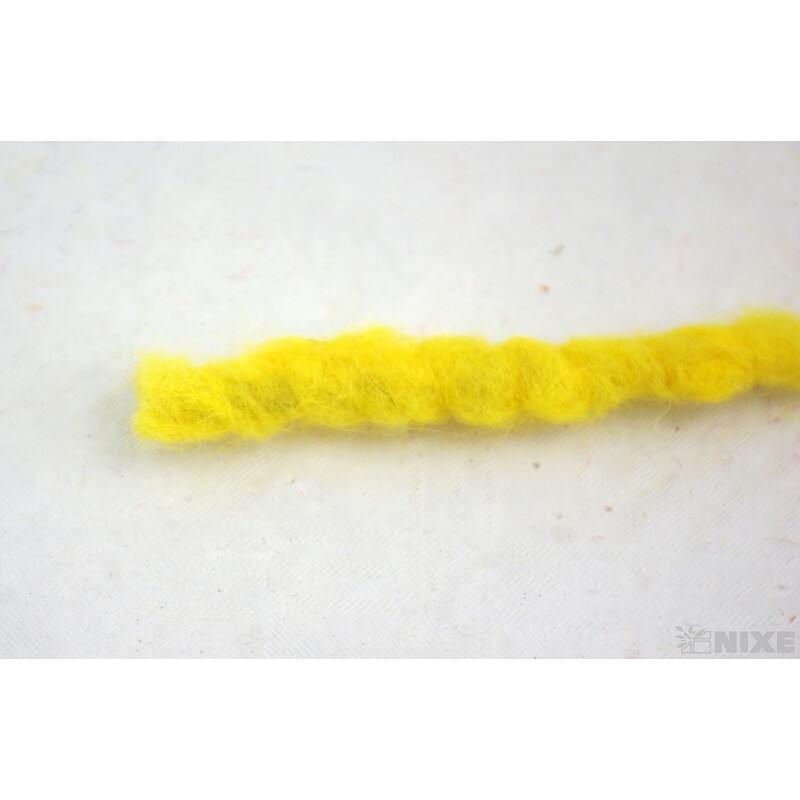 STUHA PLSTĚNÁ DRÁT 10mmx7m*ŽLUTÁ V+