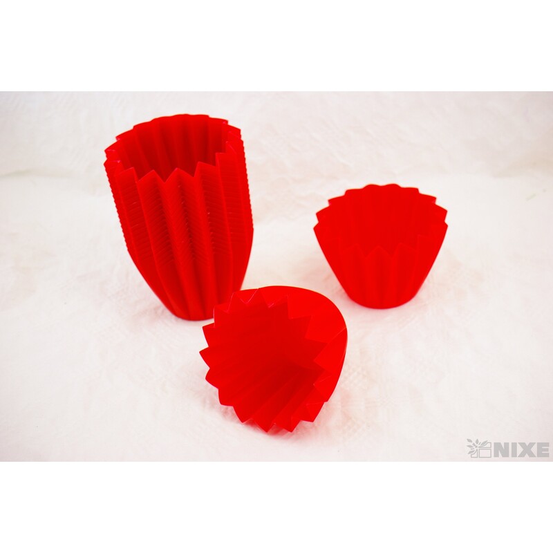 OBAL ADONIS průměr 11cm*ČERVENÁ