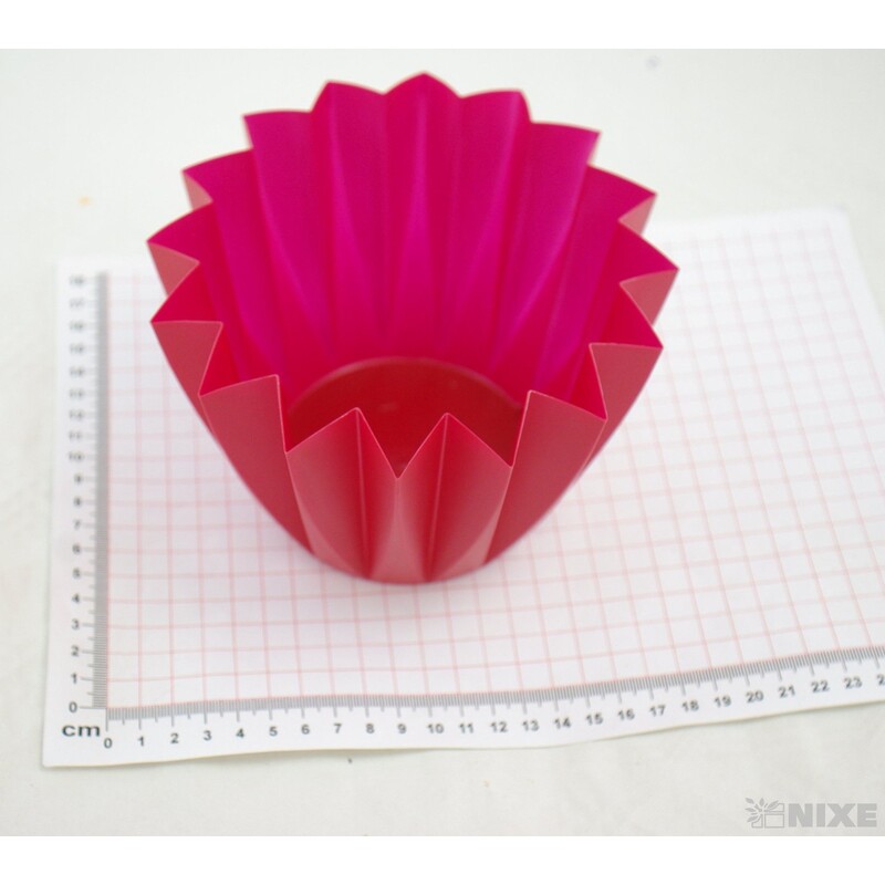 OBAL ADONIS průměr 14cm*BORDOVÁ