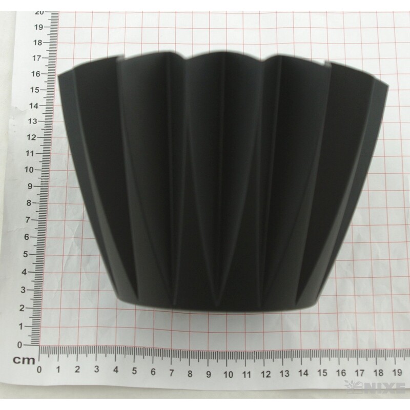 OBAL ADONIS průměr 14cm*ČERNÁ V+