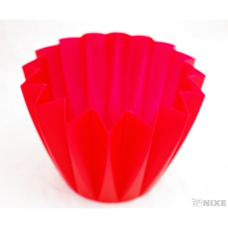 OBAL ADONIS průměr 14cm*ČERVENÁ