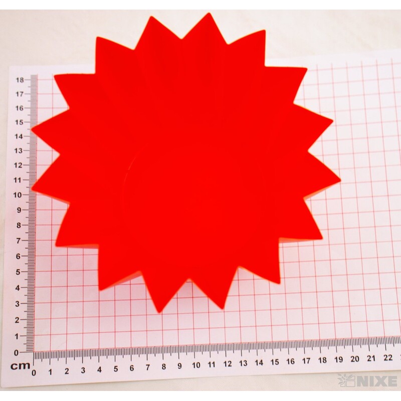 OBAL ADONIS průměr 14cm*ORANŽOVÁ SV.