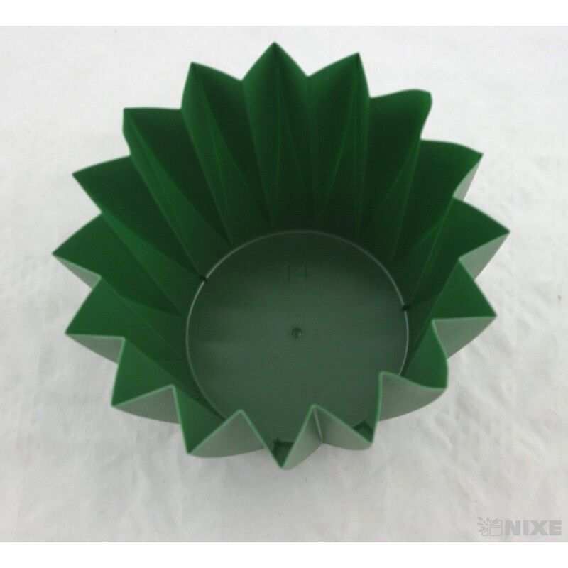 OBAL ADONIS průměr 14cm*ZELENÁ