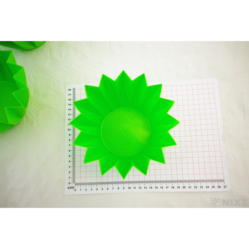 OBAL ADONIS průměr 14cm*ZELENÁ SV.