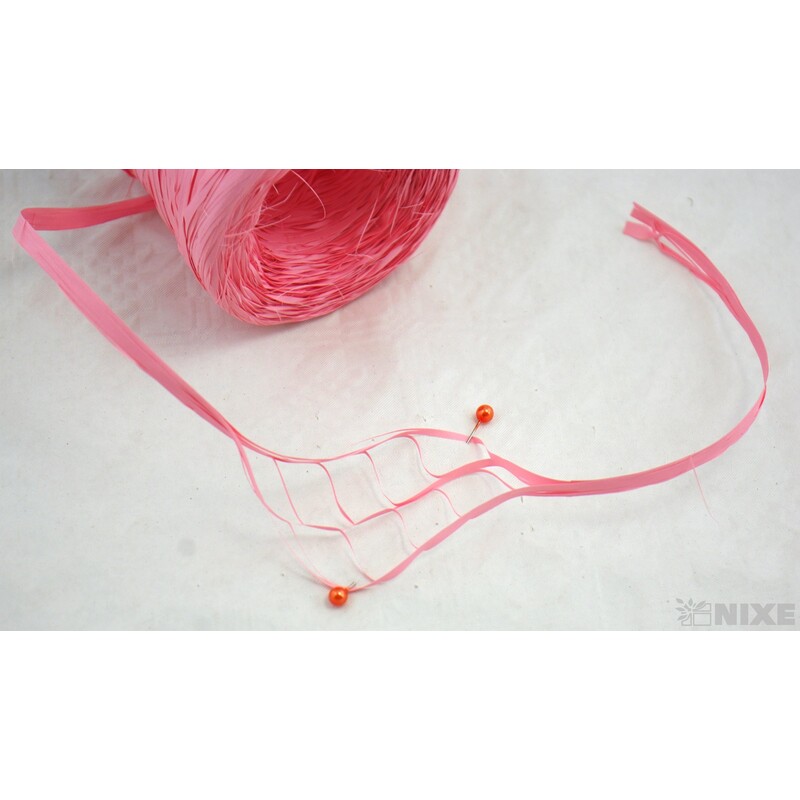 RAFIA BASIC 200m*RŮŽOVÁ 36