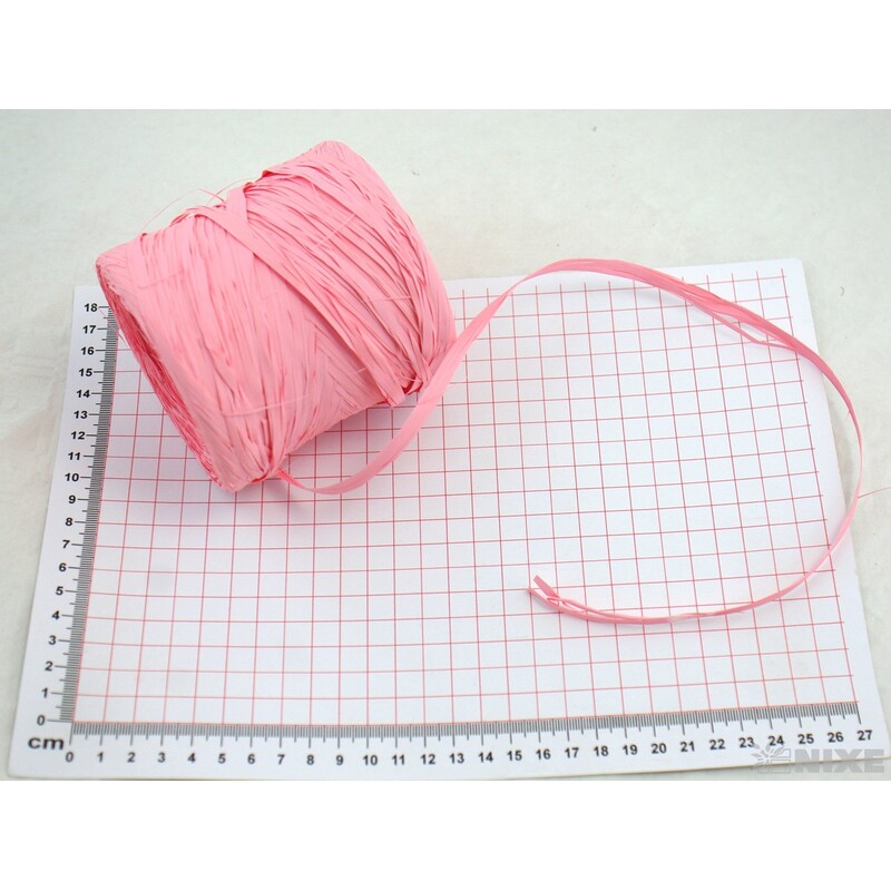 RAFIA BASIC 200m*RŮŽOVÁ 36