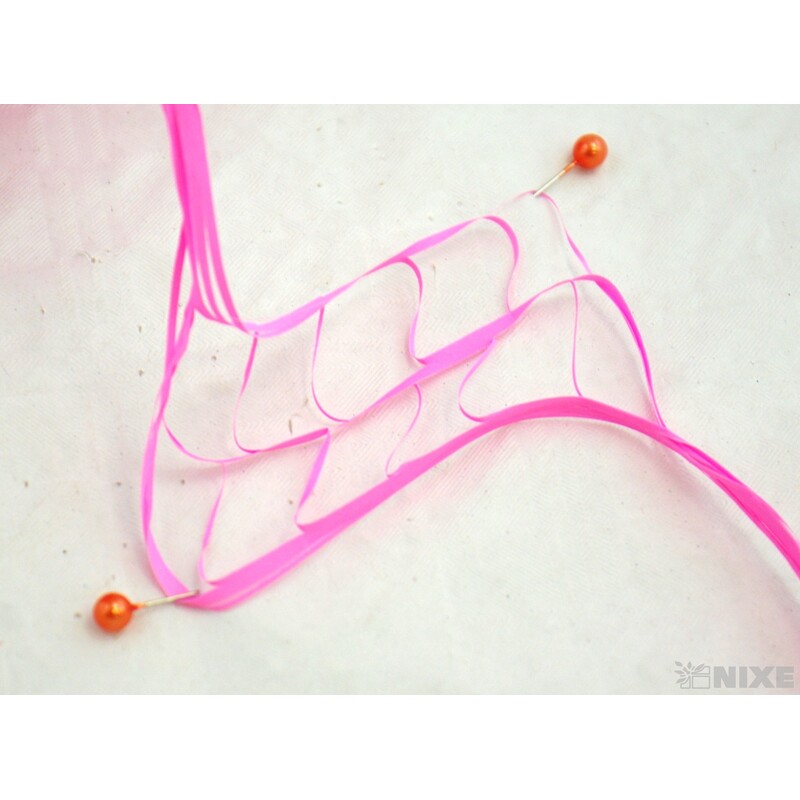 RAFIA BASIC 200m*RŮŽOVÁ PINK 42