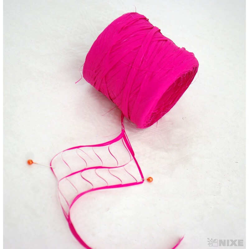 RAFIA BASIC 200m*RŮŽOVÁ TM. 37