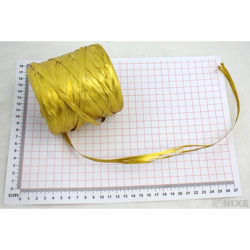 RAFIA BASIC MET 200m*ZLATÁ 28