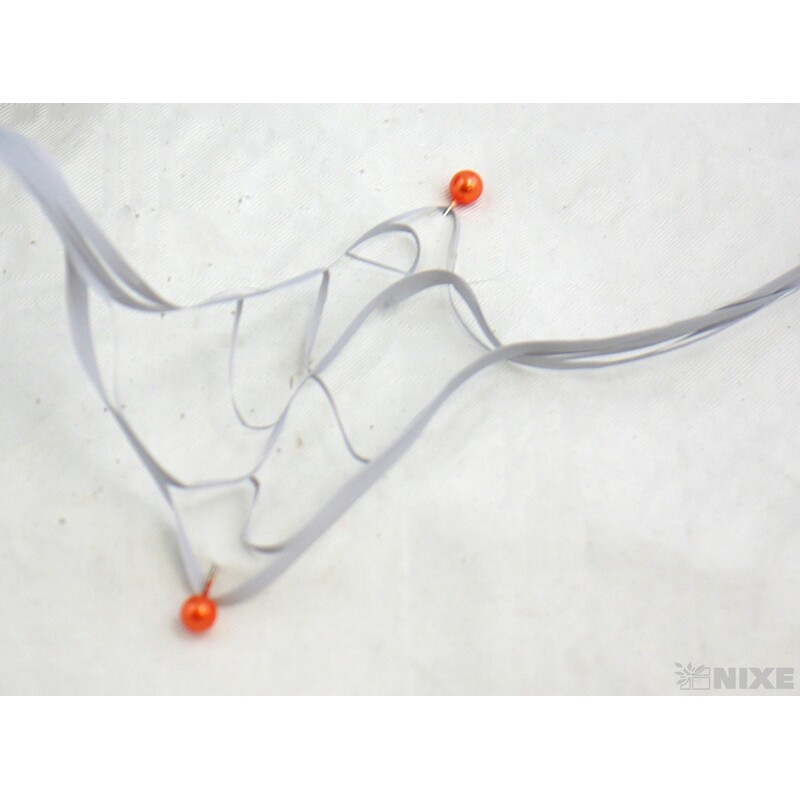 RAFIA BASIC 200m*STŘÍBRNÁ 19