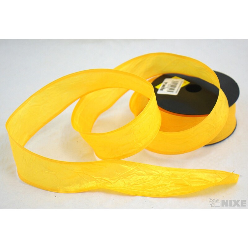 STUHA MAČKANÁ 40mmx10yd*ŽLUTÁ TM.