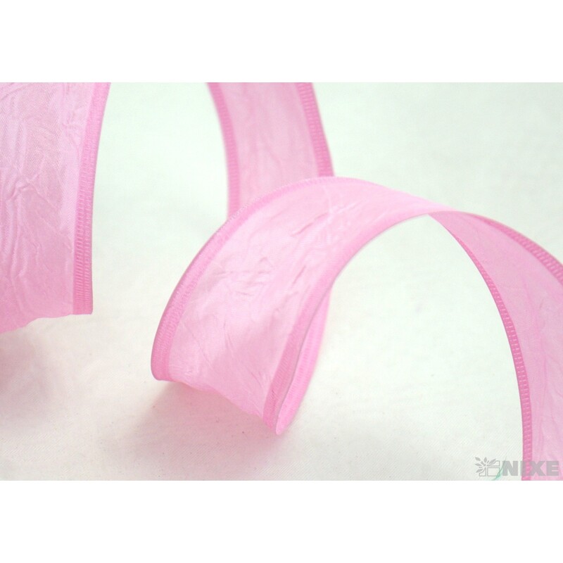 STUHA MAČKANÁ 40mmx10yd*RŮŽOVÁ SV.