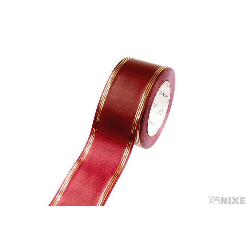 POHŘEBNÍ PÁSEK 60mmx50yd*BORDOVÁ