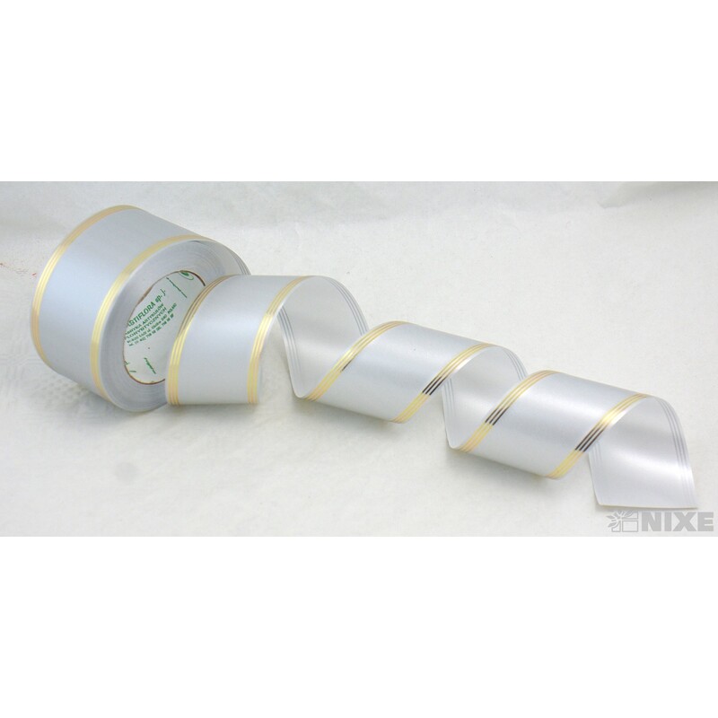 POHŘEBNÍ PÁSEK 60mmx50yd*STŘÍBRNÁ