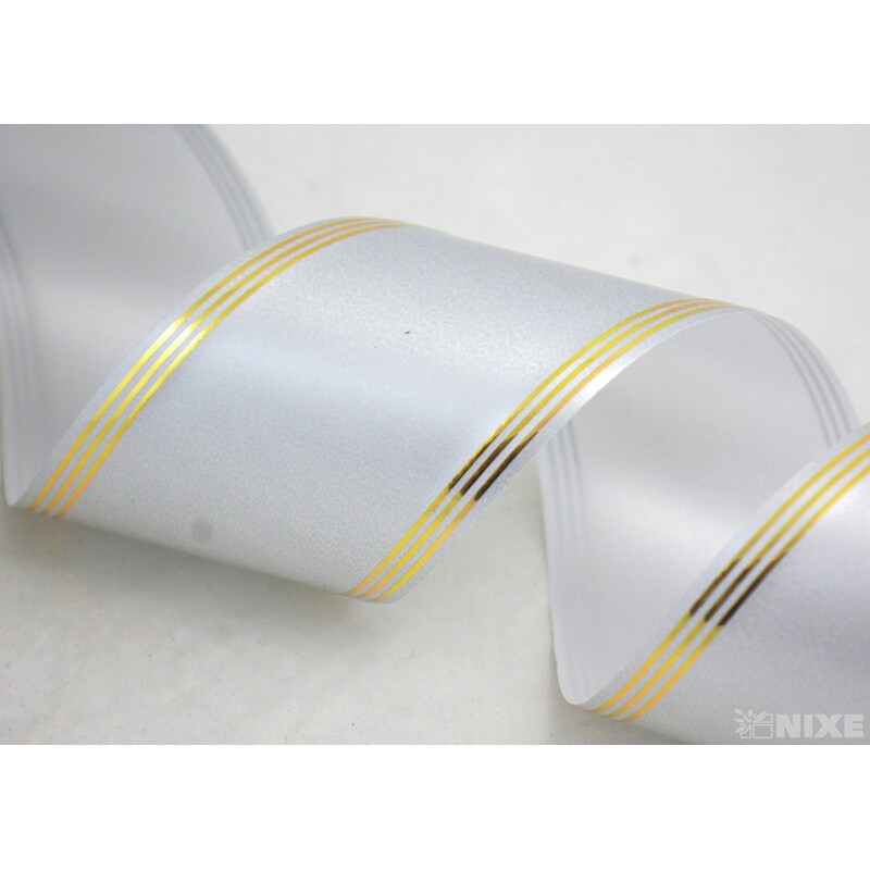 POHŘEBNÍ PÁSEK 60mmx50yd*STŘÍBRNÁ