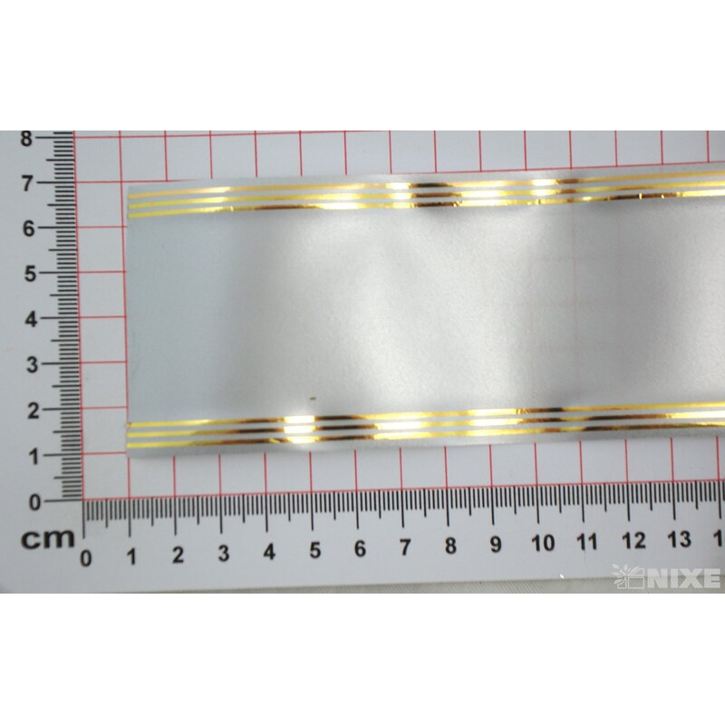 POHŘEBNÍ PÁSEK 60mmx50yd*STŘÍBRNÁ