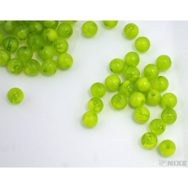 KORÁLKY DUHA 8mm*ZELENÁ