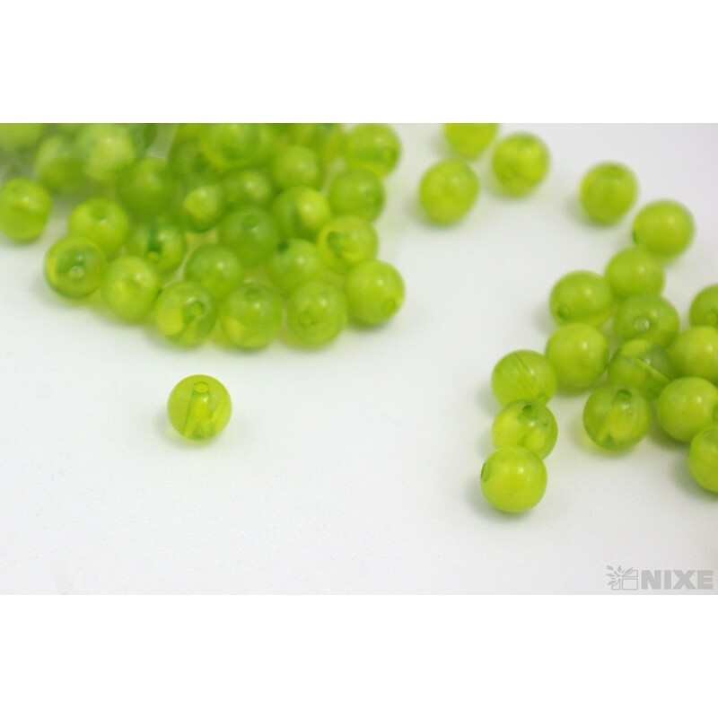 KORÁLKY DUHA 8mm*ZELENÁ