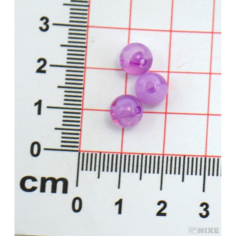 KORÁLKY DUHA 8mm*FIALOVÁ