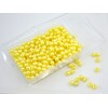 KORÁLKY 8mm 100g*ŽLUTÁ