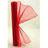 ORGANZA GLITR 710 36cmx10yd*ČERVENÁ 03