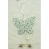 ZÁVĚS MOTÝL PLECH 9cm*PERLEŤ