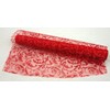 ORGANZA GLITR 23 36cmx5yd*ČERVENÁ