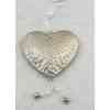 ZÁVĚS SRDCE PLECH 10cm*BÍLÁ