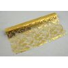ROLE ORGANZA TISK 36cmx5yd*ZLATÁ