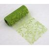 ORGANZA GLITR 38 12cmx10yd*ZELENÁ