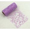 ORGANZA GLITR 38 12cmx10yd*FIALOVÁ SV