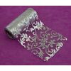 ORGANZA TISK 40 12cmx10yd*STŘÍBRNÁ