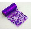 ORGANZA TISK 40 12cmx10yd*FIALOVÁ