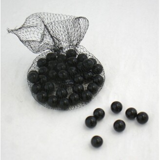 PERLA 1,5cm 39ks*ČERNÁ