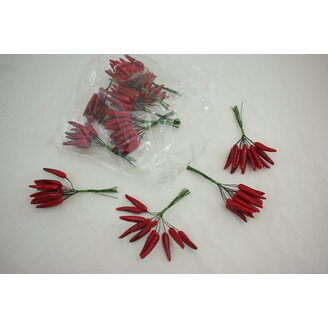 PAPRIKA 4x14cm 12sv 12ks*ČERVENÁ