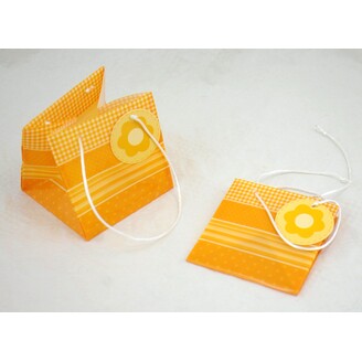 TAŠKA PLAST KYTKA 10x10x10cm*MIX BAREV