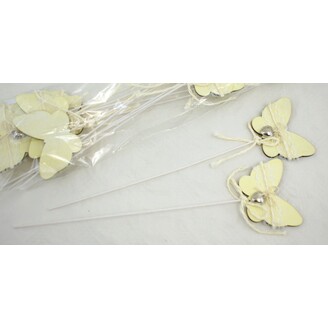 ZÁPICH MOTÝL 9x35cm*ŽLUTÁ