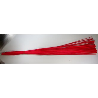 RATTAN ROVNÝ 118cm 200g*ČERVENÁ