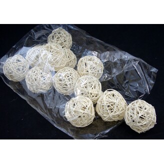 KOULE PEDIG 6cm*BÍLÁ