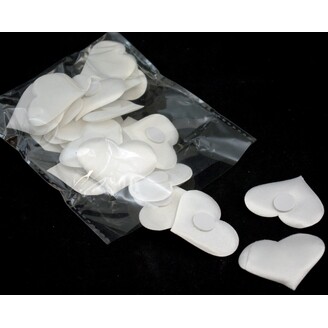 SRDCE NALEPOVACÍ 3,5x4,5cm 24ks*BÍLÁ