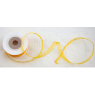 ORGANZA 7mmx30yd*ŽLUTÁ TM.