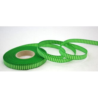 PLÁTNOVÁ STUHA 10mmx25m*ZELENÁ