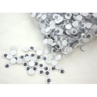 OČI PLASTOVÉ 1cm 5.000ks*