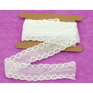 STUHA KRAJKA MIX 40mmx5yd*BÍLÁ