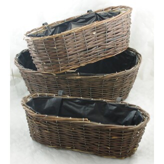 TRUHLÍK ZÁVĚS 16x22x48cm 14x16x41 14x14x39*MIX BAREV