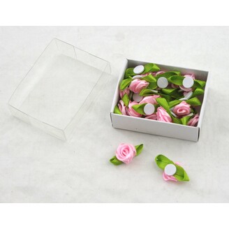 KVÍTEK NALEP. PERL.2cm 24ks*MIX BAREV